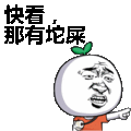 快看，那有坨屎表情包