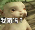 胡巴：我萌吗？表情包