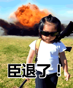 臣退了！表情包